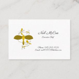 Bird UK / Euro, 8.5 cm x 5.5 cm Business Card