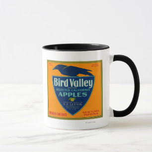 Bird Valley Apple Crate LabelWatsonville, CA Mug