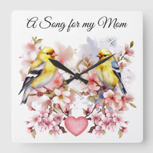 Bird Wall Clock