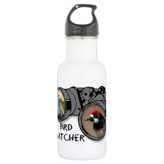 Bird Watcher Design w/Eagle & Woodpecker 532 Ml Water Bottle