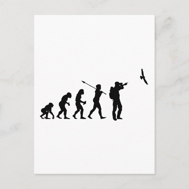 Bird Watcher Postcard (Front)