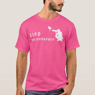 Bird Watcher Wildlife Photographer Dslr Camera Pho T-Shirt