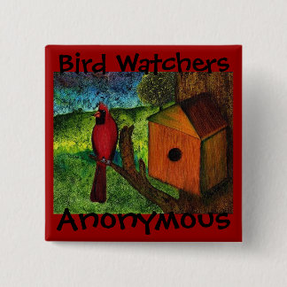 Bird Watcher's Button