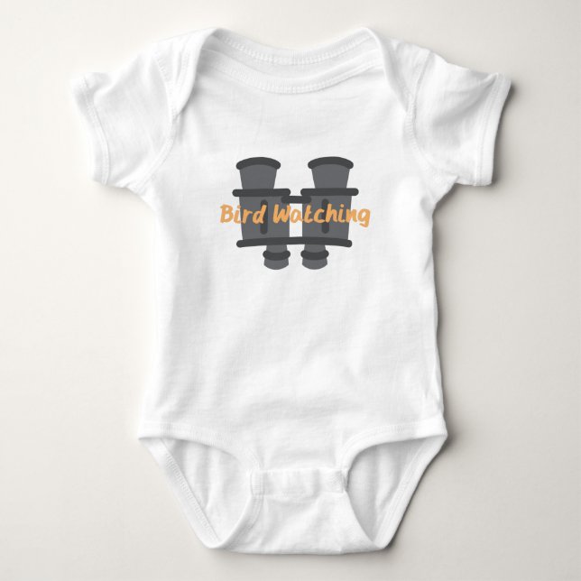 Bird Watching Baby Bodysuit (Front)