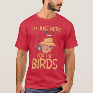 Bird Watching Birding Binoculars Avian Feathered g T-Shirt