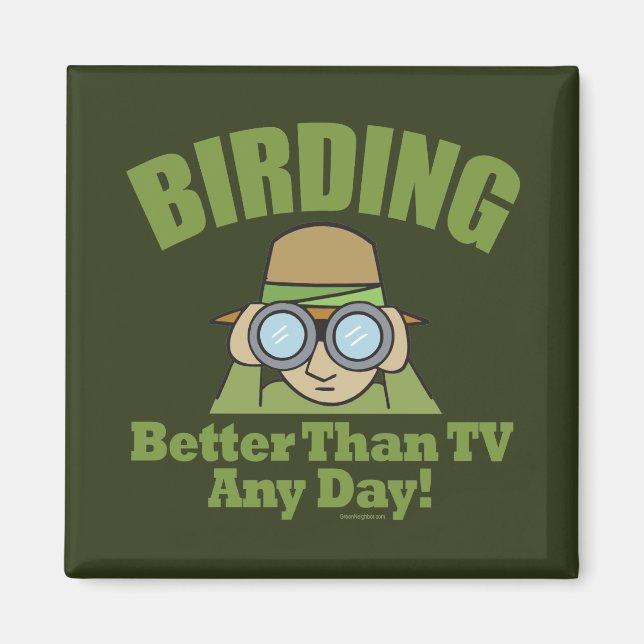 Bird Watching, Birding Magnet (Front)