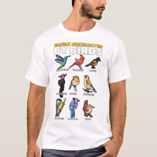 Bird Watching Birdwatcher Bird Sports Wildlife 3 T-Shirt