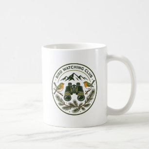BIRD WATCHING CLUB COFFEE MUG