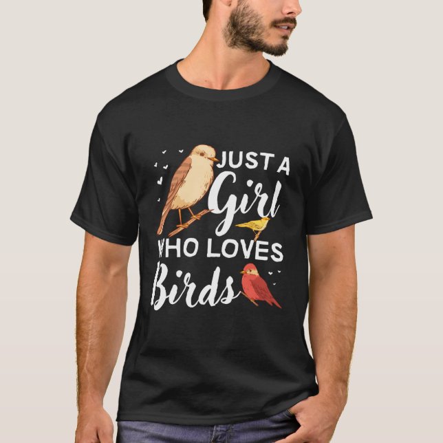 Bird Watching For Birder Watcher Birding T-Shirt (Front)