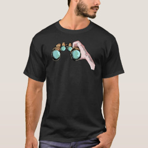 Bird Watching Lover Ornithologist Binoculars  Bird T-Shirt