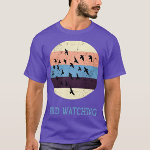 Bird Watching Retro 4 T-Shirt