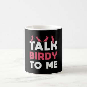 Bird Watching Retro Talk Birdy To Me Bird Watcher Coffee Mug