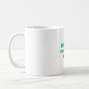 Bird watching stop and count the birds coffee mug