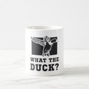 Bird Watching What The Duck Vintage Birding Birds Coffee Mug