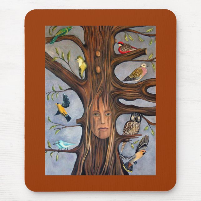 Bird Whisperer Mouse Mat (Front)