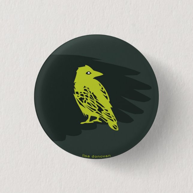 Bird & Wing Design Pin (Front)