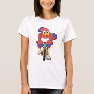 Bird with Bicycle T-Shirt
