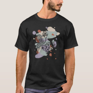 bird with flowers T-Shirt