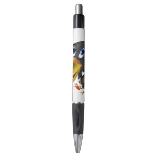 Bird with Heart Gift Funny Pen