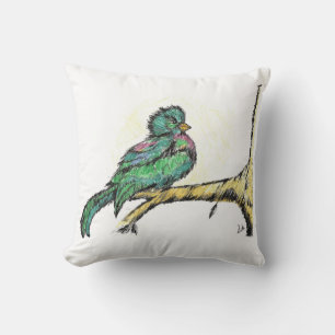 Bird with nature cushion