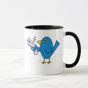 Bird with Raygun - Mug