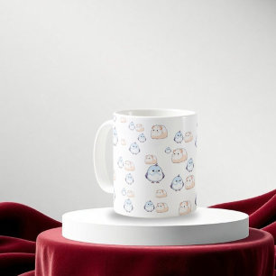 Bird withe hamster two Cute animal for kid mug