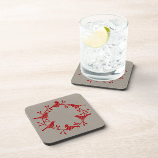 Bird Wreath Modern Scandinavian Coaster
