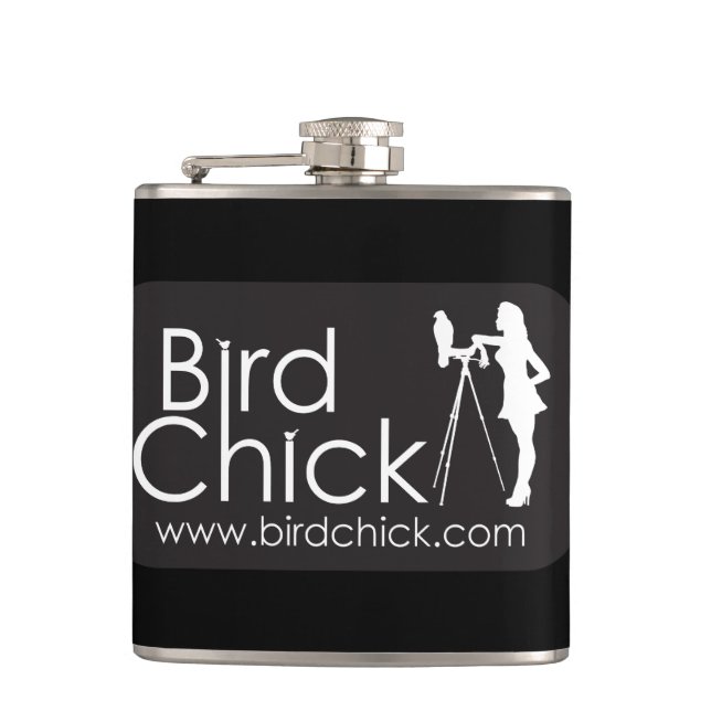 Birdchick Flask (Front)