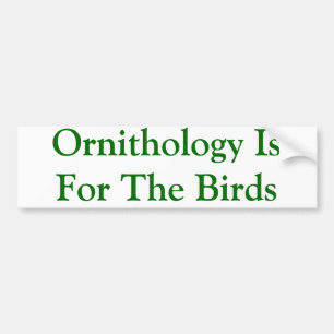 Birder Bumper Sticker