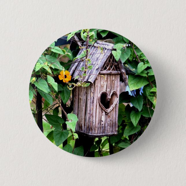 Birdhouse 6 Cm Round Badge (Front)