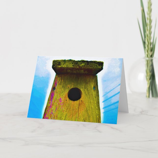 Birdhouse / Art, card (Front)