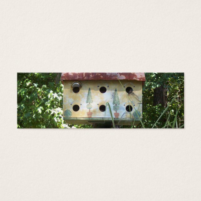 Birdhouse Bookmark (Front)