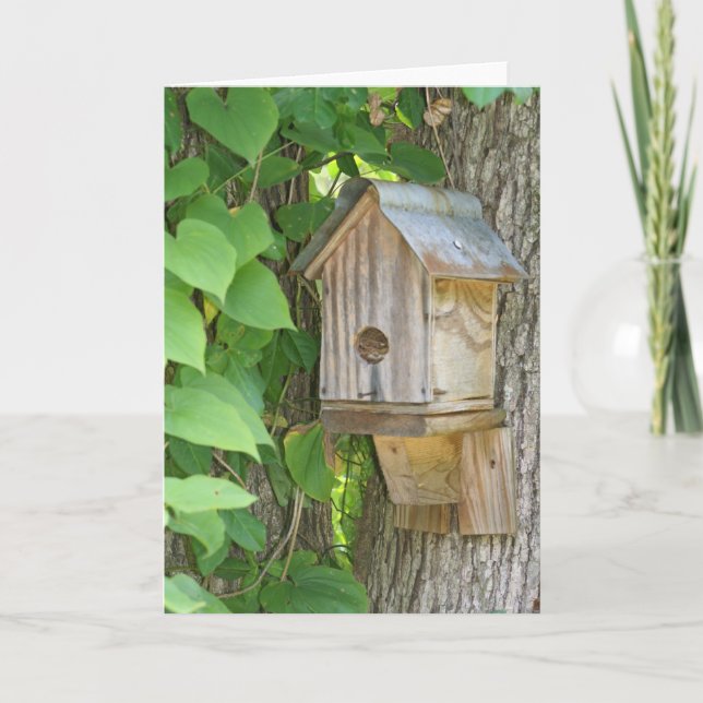 Birdhouse Card (Front)
