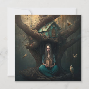 Birdhouse Dreams Holiday Card