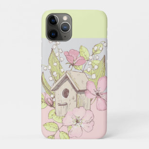 Birdhouse Floral Colorblock iPhone 11 Pro Case