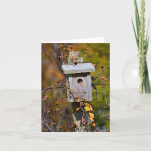 Birdhouse Notecard
