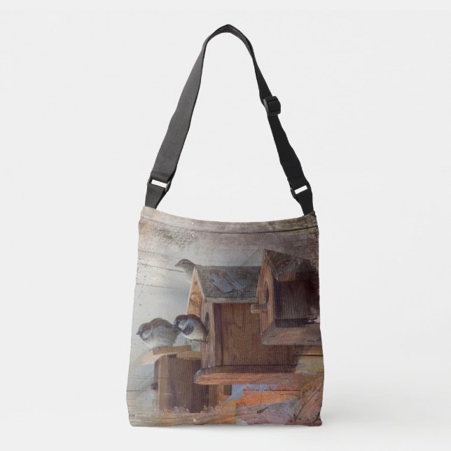 Birdhouse Row tote (Front)