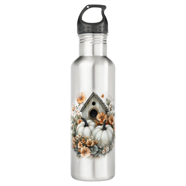 Birdhouse Shirt Country Pumpkin 710 Ml Water Bottle (Front)