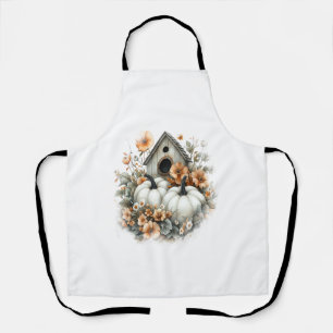 Birdhouse Shirt Country Pumpkin Apron