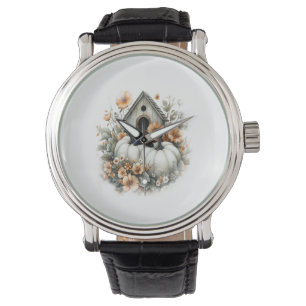 Birdhouse Shirt Country Pumpkin Watch