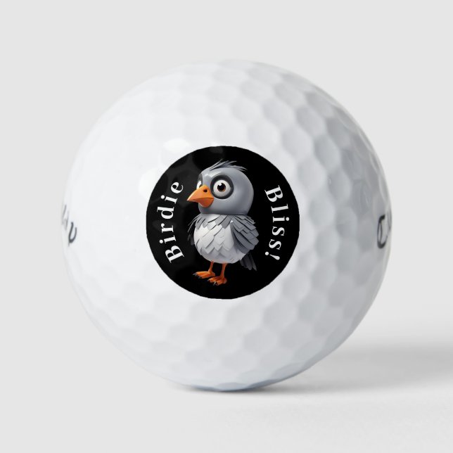 Birdie Bliss Callaway Warbird Golf Balls (Front)