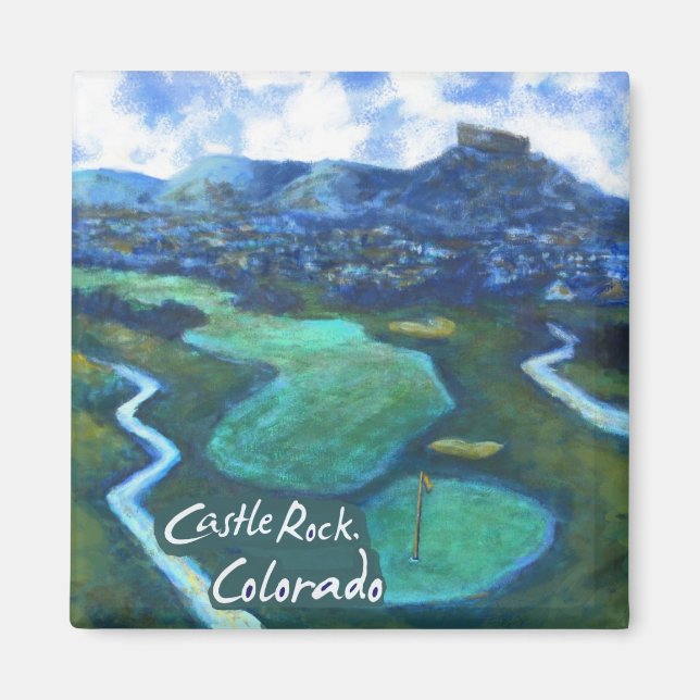 Birdie, Golf Course Magnet (Front)