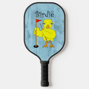 Birdie Golfer Chick Pickleball Paddle