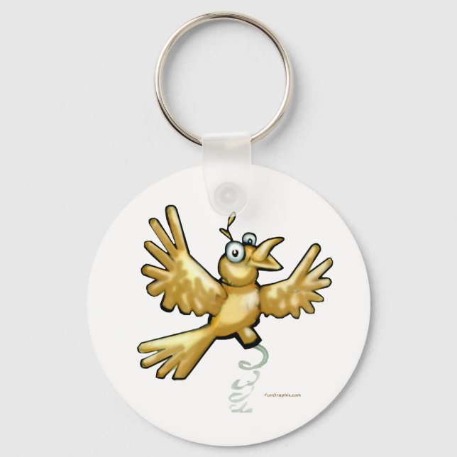 Birdie Key Ring (Front)