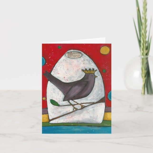 Birdie Notecard (Front)