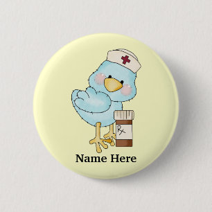 Birdie Nurse Button