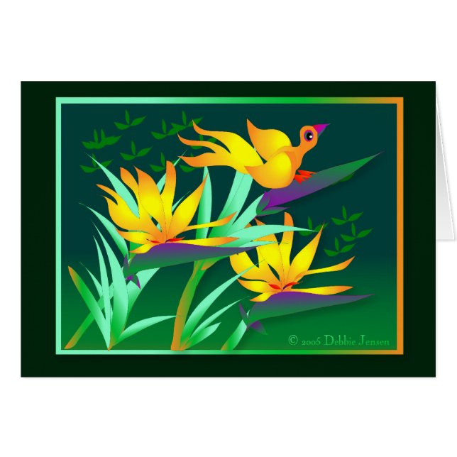 Birdie of Paradise by Debbie Jensen (Front Horizontal)