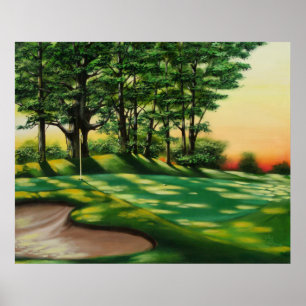 Birdie Putt Poster