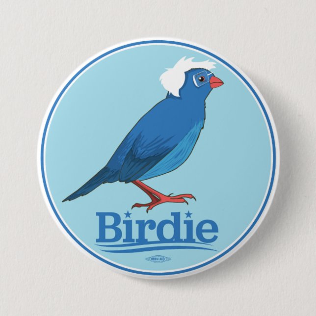 Birdie Sanders 7.5 Cm Round Badge (Front)