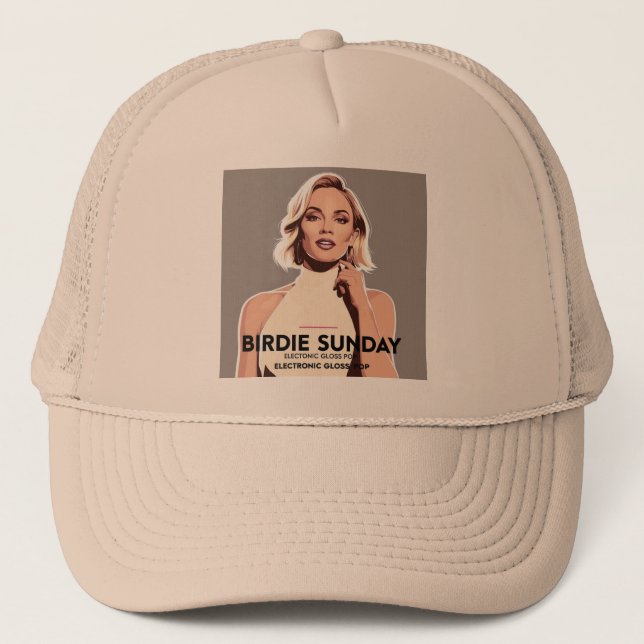 Birdie Sunday 8 Trucker Hat (Front)